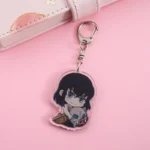 Anime Peripheral Acrylic Keychain Cartoon Character Ornament Key Bag Pendant Clothing Accessories Gifts Demon Slayer 5