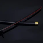 25cm Metal Bleach Katana Sword Ichigo Aizen Cosplay Prop Ninja Knife Iron Japanese Samurai Katana Real Weapon Kid Toy Anime Gift 6