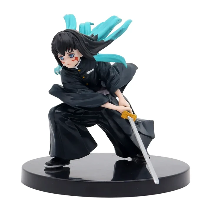 19-24CM Anime Demon Slayer Kanroji Mitsuri Kamado Tanjirou Kamado Nezuko Action Figure Model Toy gIFT 6