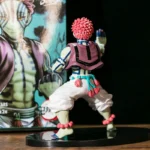 20CM Anime Figure Demon Slayer Juuni Kitsuki Akaza Battle Figure Toy Gift PVC Figure New Static Table Decoration Box Set 4