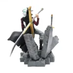 17CM ONE PIECE Anime Figures Dracule Mihawk Top Decisive Battle Action Figure PVC Model Toys Collection Ornaments Doll Fans Gift 6