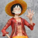 One Piece 42.5cm Straw Hat Monkey D. Luffy Gk Large 1/4 Big Smiley Anime Figures Doll Statue Model Ornament Decorative Gifts Toy 5