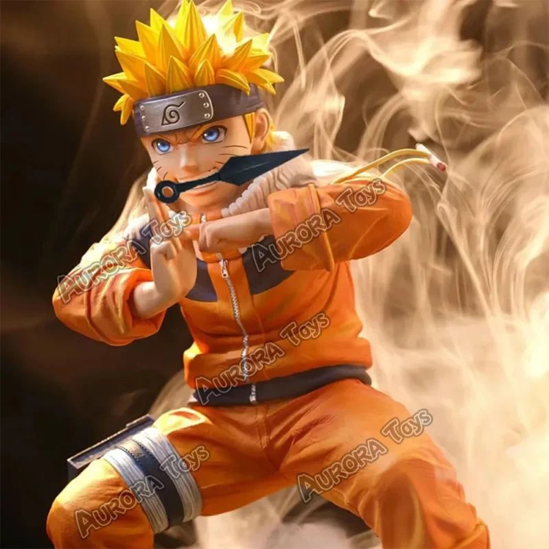 5.9in/15cm Anime Uzumaki Naruto Figure Kage Bunshin no Jutsu PVC PVC Action Figures Collection Model Toys Gifts 1