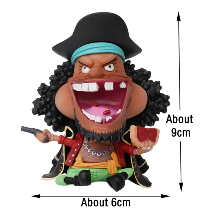 One Piece Anime Figure 17 Styles Zoro Luffy Sanji Ace Robin Nami Frank Usopp Brook Chopper PVC Decoration Figural Model Kid Gift 6