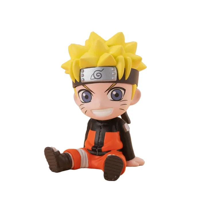 New 8pcs/set Anime Figure Naruto Shippuden Hinata Sasuke Itachi Kakashi Gaara Action Figure Q Version PVC Figures Toys Gift 6