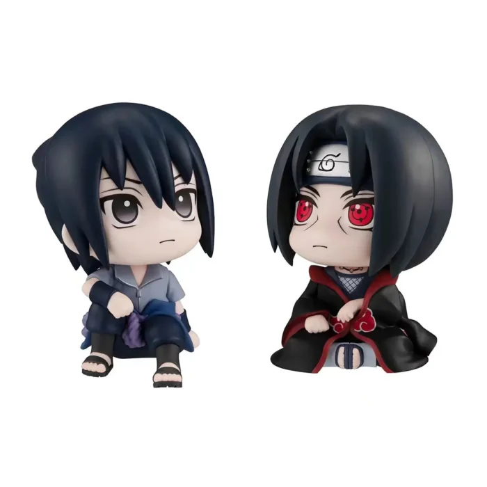 9cm Naruto Anime Figure Kakashi Naruto Action Figure Q Version Kawaii Sasuke Itachi Figurine Car Decoration Collection Model Toy 1