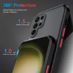 Luxury D-Dragon Ball Goku Frosted Translucent For Samsung Galaxy S24 S23 S22 S21 S20 FE S10 S9 S8 Plus Ultra Pro 5G Funda 5