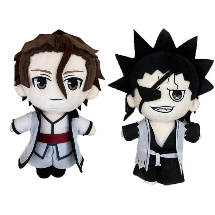 20cm BLEACH Plush Doll Aizen Sousuke Zaraki Kenpachi Plushies Toy Anime Cosplay Soft Stuffed Pillow Fans Christmas Gift 1