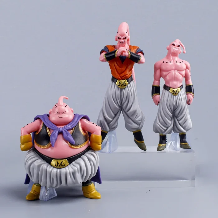 Hot 8pcs/Set Dragon Ball Z Anime Figure Majin Buu Fat Buu PVC Action Figures Collection Model Toys For Children Adult Gifts 5