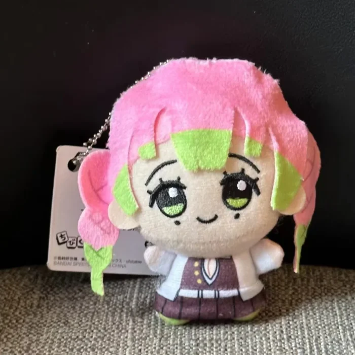 New 10cm Anime Demon Slayer Tomioka Giyu Kamado Tanjirou Kamado Nezuko Agatsuma Zenitsu Shinazugawa Genya Plush Toy Doll Gift 2