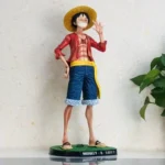 One Piece 42.5cm Straw Hat Monkey D. Luffy Gk Large 1/4 Big Smiley Anime Figures Doll Statue Model Ornament Decorative Gifts Toy 3