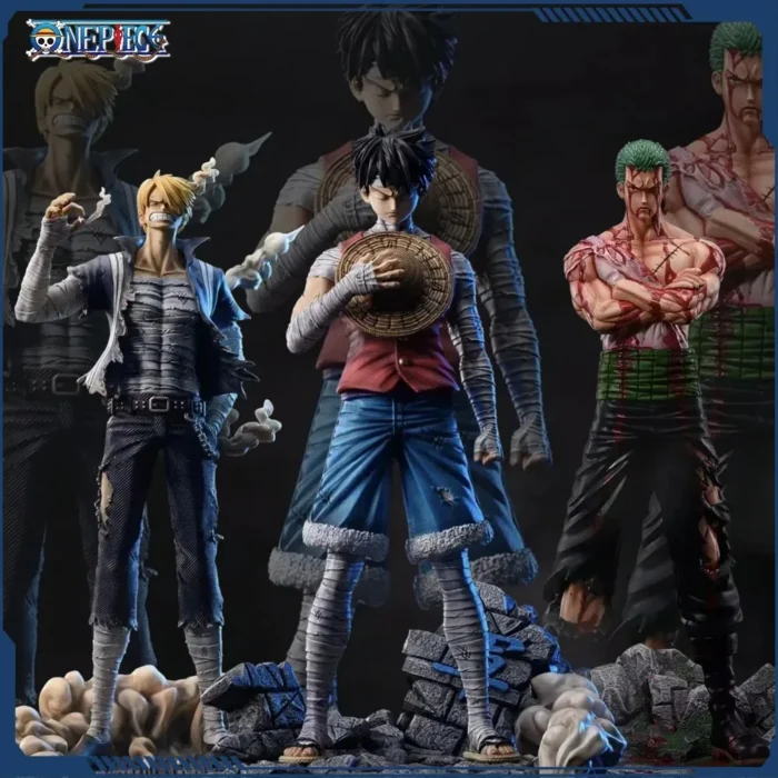 30cm One Piece Anime Action Figure Roronoa Zoro Vinsmoke Sanji Stand Posture Pvc Statue Figurine Model Collection Boy Toy Gifts 1