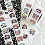 500PCS One Piece Moving Diffuse Sticker Manual Decorative Materials Envelope Sealing Sticker Paper Kawaii Gift 3