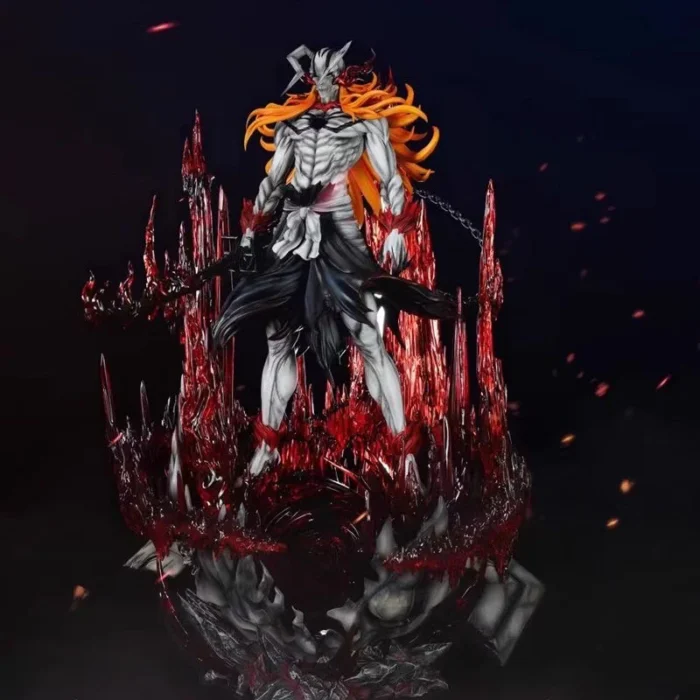 33cm Bleach Anime Figure Kurosaki Ichigo Ulquiorra Cifer Figures 1:1 Figurine Collection Desktop Models Toys Christmas Gifts 2