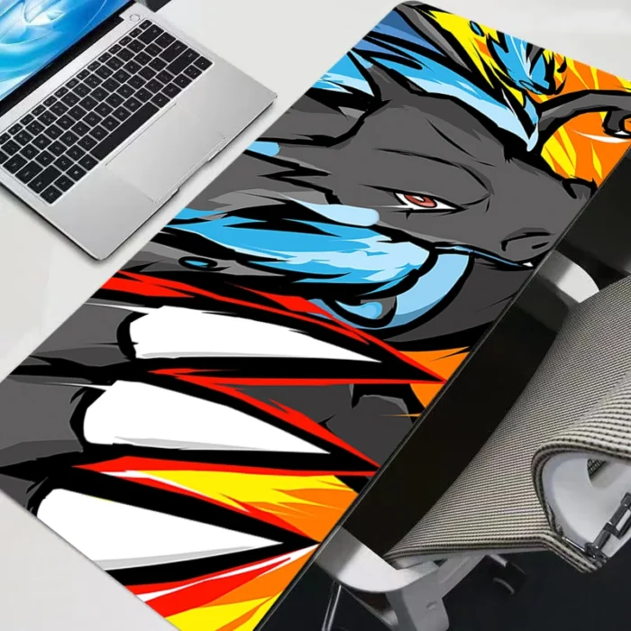 Gaming Mouse Pad P-pokemon Charizard Home New HD Pc Mousepad XXL keyboard pad Non-Slip Office Carpet Laptop Mice Pad Gift 2