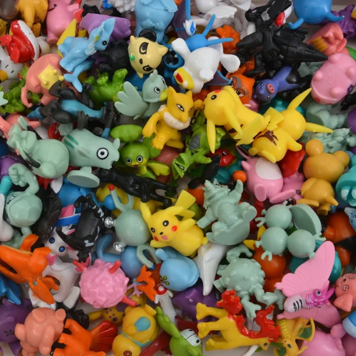 144 Style Pokemon Figure Toys Anime Pikachu Action Figure Model Ornamental Decoration Collect Toys For Children's Christmas Gift 5