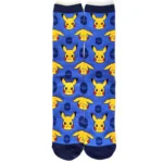 Pokemon Men's Fashion Trend Long Socks Cartoon Anime Figure Pikachu Eevee Gengar Unisex Athletic Harajuku Socks 3