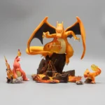 Pokemon Anime Figure Dragonite Charizard Evolution Action Figurine 13.5cm Pvc Statue Model Doll Collectible Room Decora Toy Gift 2