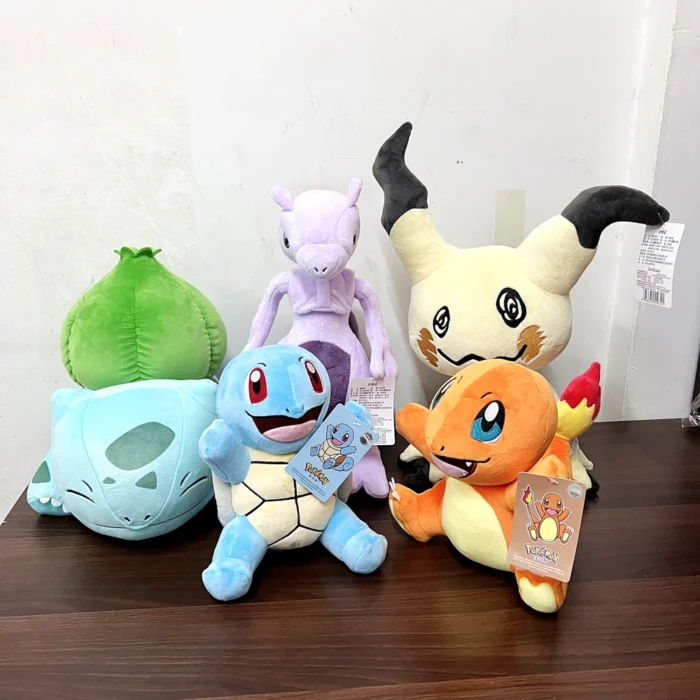 47 Styles Anime Pokemon Plush Charmander Squirtle Pikachu Plush Bulbasaur Stuffed Animal Toy Peluche Pokemon Doll Gift for Kid 4