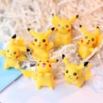18pcs/set Pokemon Pikachu Action Figure Animation Cute Doll Collection PVC Model Toys 5