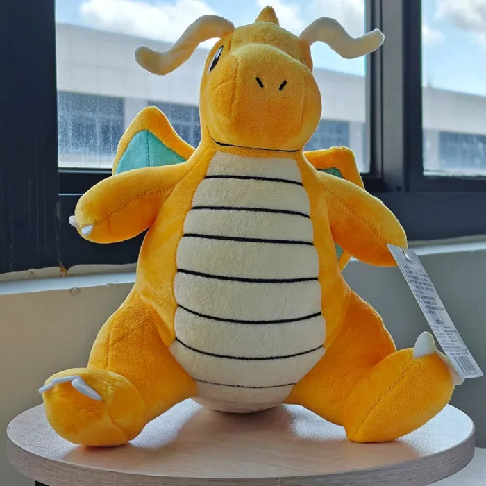 Pokemon Stuffed Toys Kawaii Dragonite Cartoon&Cute Plush Dolls Throw Pillow Birthday Gift for Kids Friends Boys Home Decoration 2