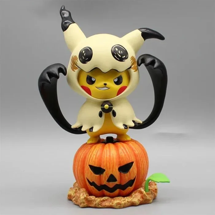 12cm Pokemon Anime Figures Pikachu Cosplay Gengar Charizard Bulbasaur Psyduck Kawaii Figurine PVC Statue Model Kids Xmas Gifts 6