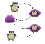 20cm Pokemon Anime Dolls Reversible Pillow Cushion Ditto Transform Snorlax Plush Toys Pillow Doll For Kids Gift 6