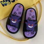 Pokemon Gengar Anime Peripheral Slippers For Men And Women Trendy And Cool Internet Infrared Anti Slip Eva Couple Slipper Gift 5
