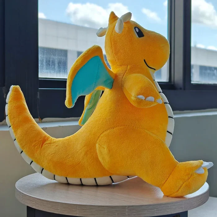 Pokemon Stuffed Toys Kawaii Dragonite Cartoon&Cute Plush Dolls Throw Pillow Birthday Gift for Kids Friends Boys Home Decoration 3