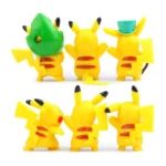18pcs/set Pokemon Pikachu Action Figure Animation Cute Doll Collection PVC Model Toys 3