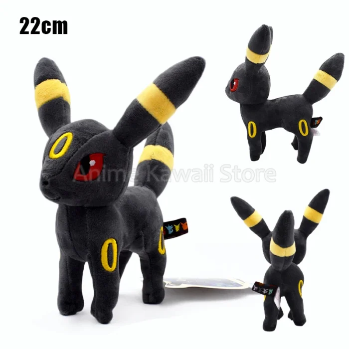 Kawaii Mimikyu Eevee Stuffed Plush Toy Pokemon Evolution Umbreon Flareon Jolteon Glaceon Vaporeon Sylveon Espeon Peluche Dolls 4