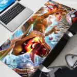 Gaming Mouse Pad P-pokemon Charizard Home New HD Pc Mousepad XXL keyboard pad Non-Slip Office Carpet Laptop Mice Pad Gift 6