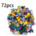 24-144 Pcs Pokemon Action Figure 2-3CM Not Repeating Mini Figures Model Toy Pikachu Anime Kids Collect Dolls Birthday Gifts 4
