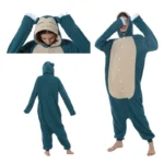 TAKARA TOMY Pokemon Kigurumi Onesie Snorlax Eevee Squirtle Gengar Pijama Cosplay Costume Halloween Adult Anime Umbreon Pajamas 2