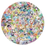 10/50/100/200Pcs Kawaii Pikachu Pokemon Stickers Motorcycle Phone Car Skateboard Laptop Decal Sticker Waterproof Classic Toy 2