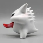 8cm Pokemon Gk Gengar Action Figure Transparent Gengar Cute Figurine Pvc Model Doll Room Decoration Gift Toy For Kids 3