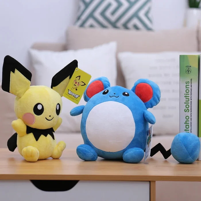 Pokemon Plush Stuff Toy Pikachu Charizard Doll Gengar Squirtle Plush Doll Espeon Glaceon Umbreon Soft Cartoon Toys Kids Gift 5