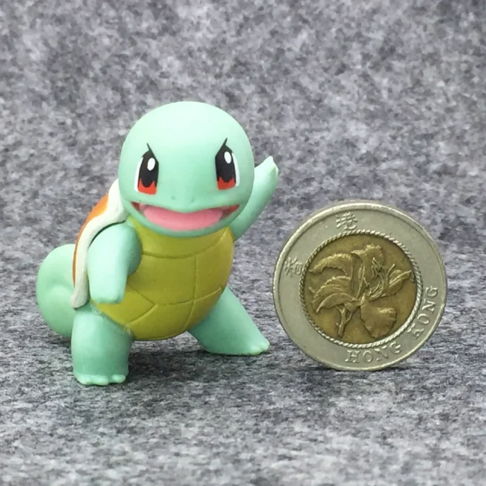 TAKARA TOMY Pokemon 4-6cm Charmander Popplio Litten Pikachu Rowlet Treecko Eevee Fennekin Greninja Anime Action Figure Dolls Toy 5