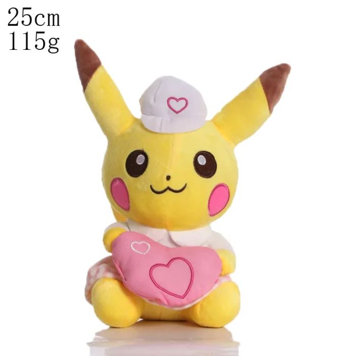 Cute Pikachu Plush Toy Pokemon Charmander Squirtle Bulbasaur Stuffed Doll Eevee Scorbunny Gengar Snorlax Christmas Gifts 2