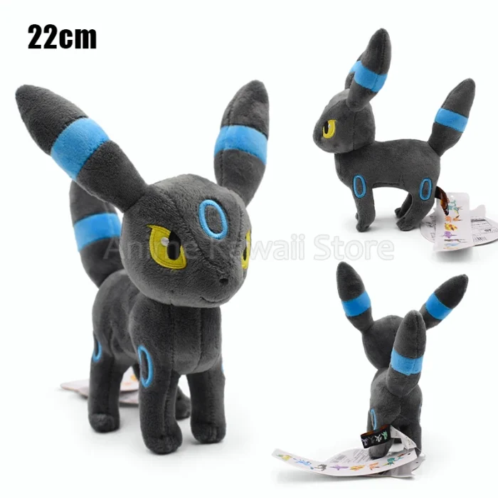 Kawaii Mimikyu Eevee Stuffed Plush Toy Pokemon Evolution Umbreon Flareon Jolteon Glaceon Vaporeon Sylveon Espeon Peluche Dolls 3