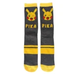 Pokemon Men's Fashion Trend Long Socks Cartoon Anime Figure Pikachu Eevee Gengar Unisex Athletic Harajuku Socks 5