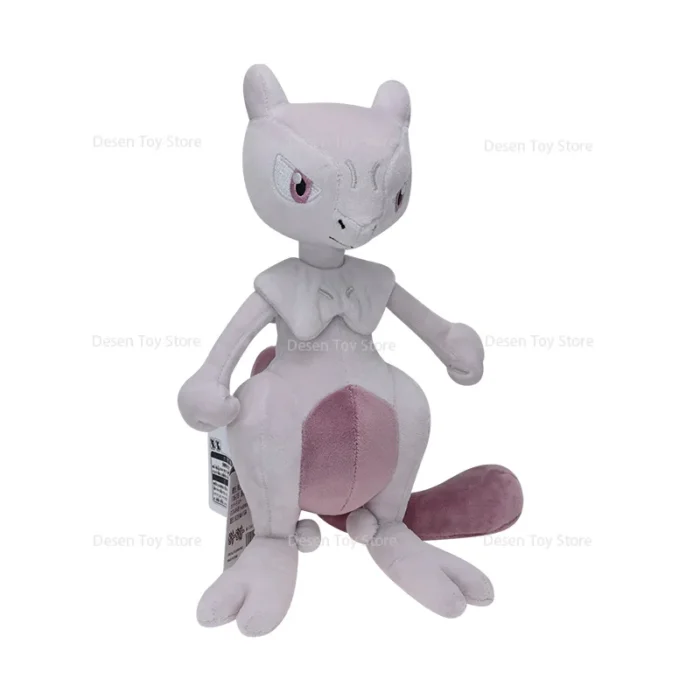 2 Styles Pokemon Plush Mewtwo Green Purple Shiny Mewtwo Soft Anime Stuffed Toys Pocket Monster Doll Soft Stuffed Toys Children 6