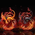 In stock Anime Pokemon Gk Charizard Figures 1/20 Amazing Museum Action Cute Statue Model Desktop Decoration Collection Gift 5