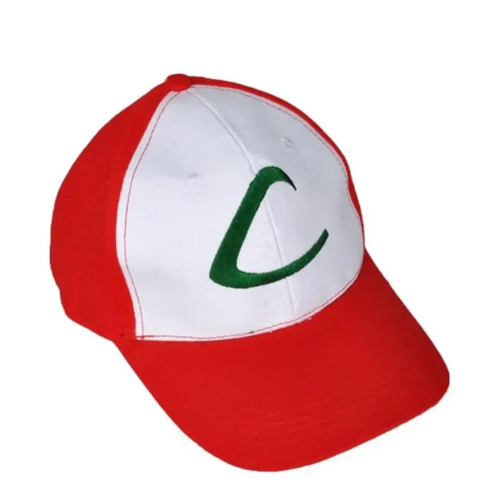 Blue Jacket Pokemon Men Cosplay Costume Boys  Ash Ketchum For Halloween Party Trainer Gloves And Cap Set Anime Christmas Gift 3