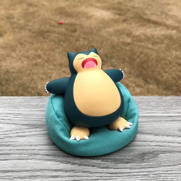 6 Styles Pokemon Starry Dream Pikachu Bulbasaur Eevee Snorlax Jirachi Komala Sleeping Anime Figures PVC Toys Kawaii 5