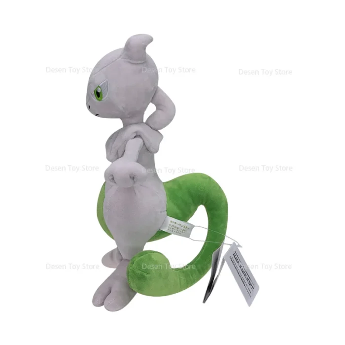 2 Styles Pokemon Plush Mewtwo Green Purple Shiny Mewtwo Soft Anime Stuffed Toys Pocket Monster Doll Soft Stuffed Toys Children 2