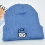 Pokemon Snorlax Ditto Psyduck Beanies Women Winter Warm Hat Anime Solid Color Funny Embroidery Cap for Men Knitted Bonnet Unisex 3