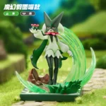 Original Blokees Pokemon Pikachu Eevee Charmander Charizard Greninja Meowscarada Ceruledge Cartoon Characters Building Block Toy 4