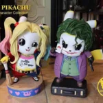 12.5cm Pokemon Pikachu Cos The Joker GK Collection Birthday Gifts Decoration Action Figure Statues 4