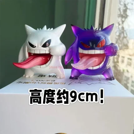 New Anime Pokémon Action Figure Transparent Gengar Collectible Model Ornament Pvc Anime Characters Doll Kids Toy Birthday Gift 1